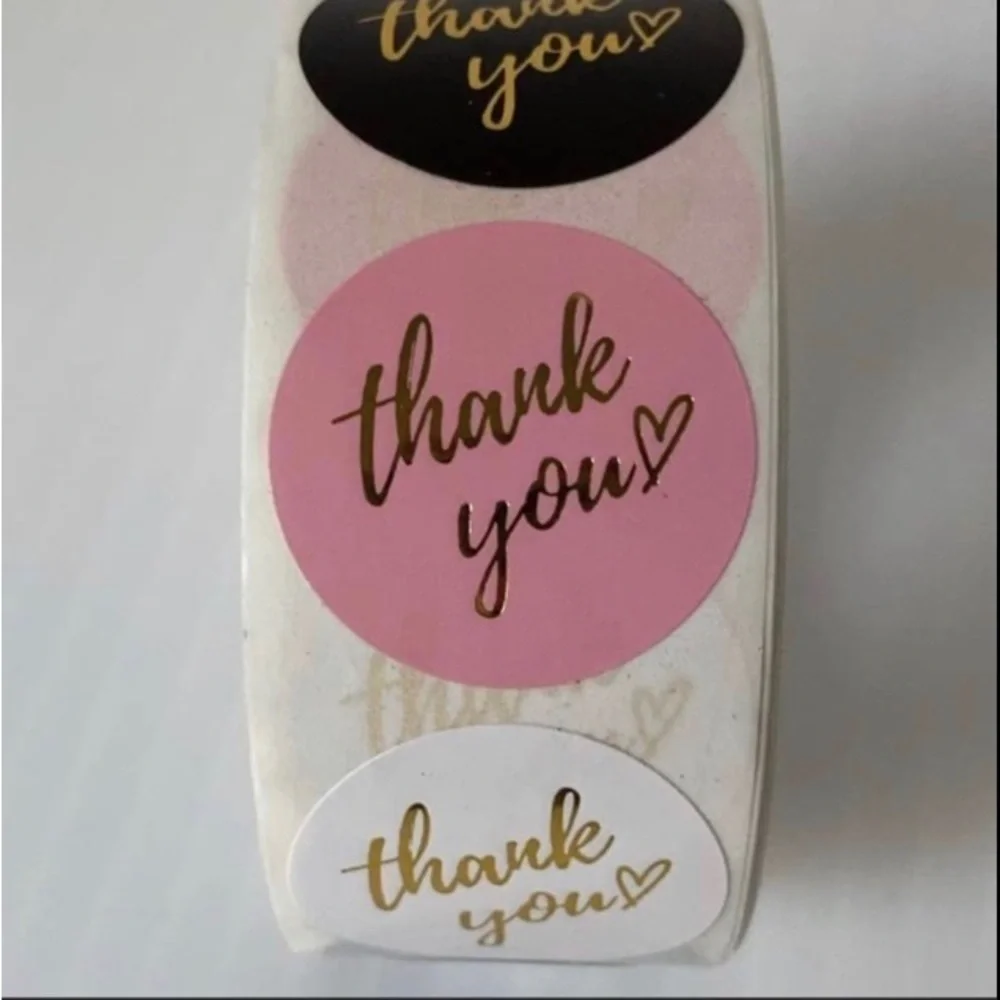 Buy 2 and get 1 free Stickers 3 rolls*Thanks you* Labels